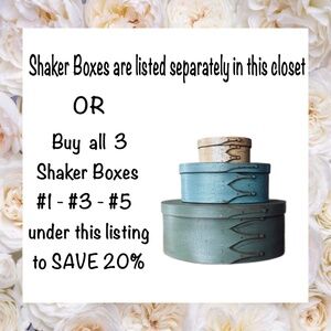 Nesting Shaker Bentwood Oval Pantry Boxes - Set of 3